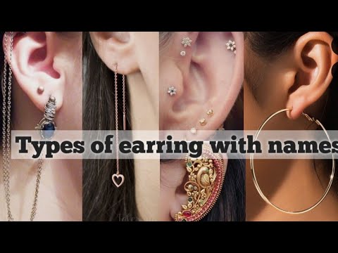 16 Different Types Of Earrings With Names  Complete Detail