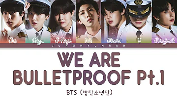 BTS (방탄소년단) - We Are Bulletproof Pt.1 (4 BEGINS ruff ver.)「Color Coded Lyrics_Han/Rom/Eng」