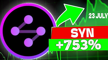 SYNAPSE TOKEN CRYPTO MAJOR PRICE BREAKOUT SOON?! SYN PRICE PREDICTION! SYN FORECAST