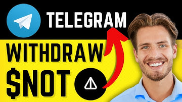 How to Withdraw Notcoin ($NOT) on Telegram To Your Wallet | How to Withdraw Notcoin  - 2024