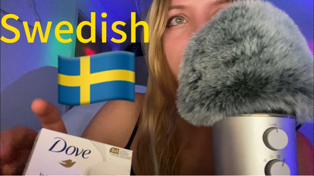 ASMR Swedish , Svenska (random triggers)