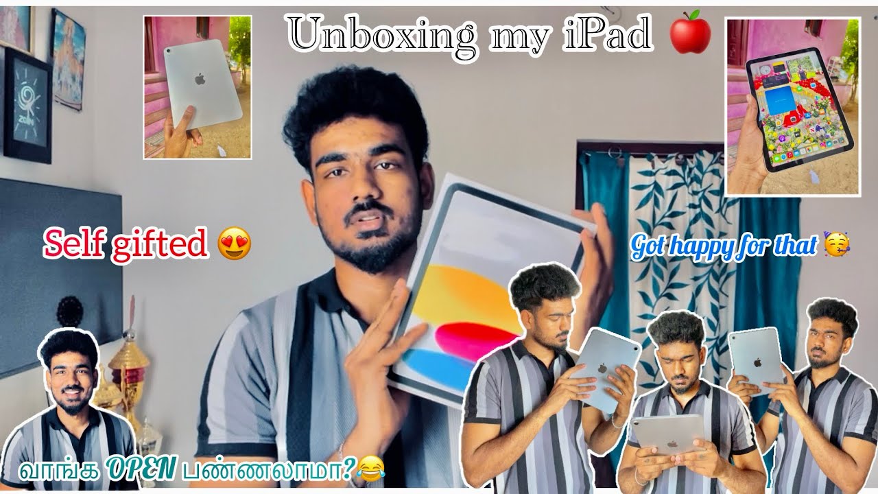 Unboxing my iPad A16 11 th generation | self gifted product for YouTube creation 😅| 