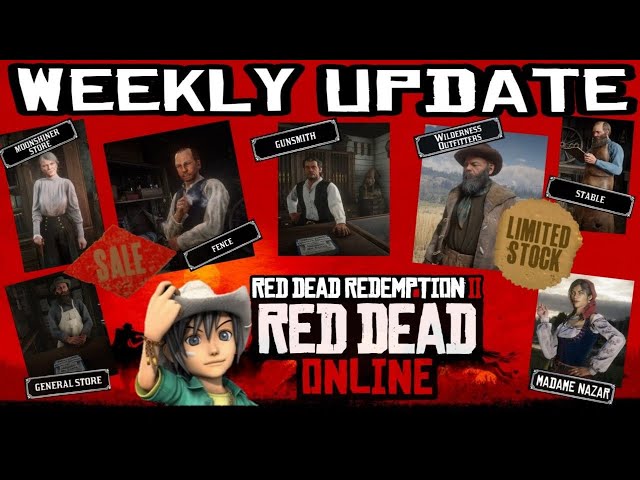 Red Dead Online Update for August 2023 - Monthly Schedule, Rewards