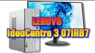 Unité centrale ideacentre 3 07iab7 Lenovo