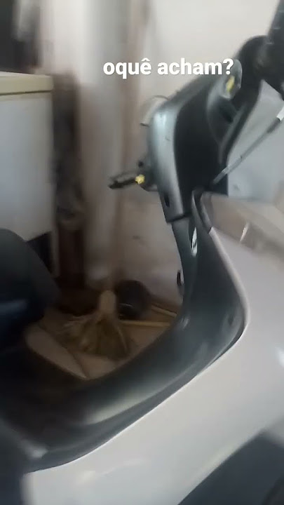 moto biz nova da minha mãe