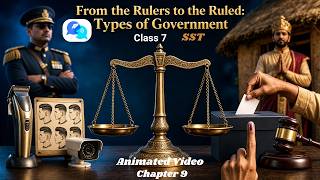 From the Rulers to the Ruled: Types of Government Class 7 || Animated Video || SST Chapter 9