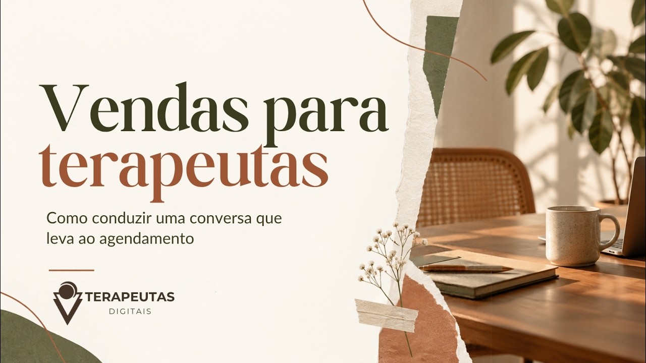 Capa do treinamento Vendas para Terapeutas