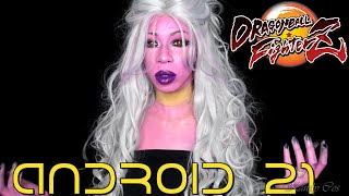 Android 21 Dragon Ball Fighterz Body Paint