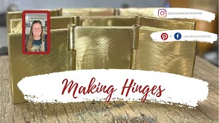Real Time: How To Make Hinges for Jewelry