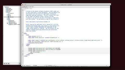 jQuery Mobile Cordova Tutorial - Part 1 of 3