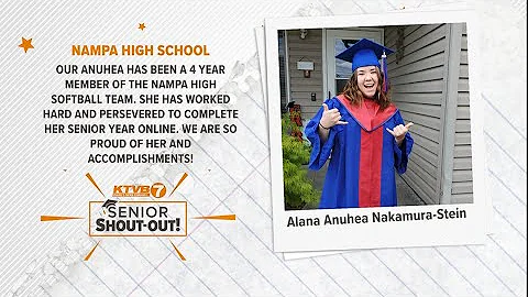 Class of 2020: Idaho Senior Shout Outs for 5-25-20...