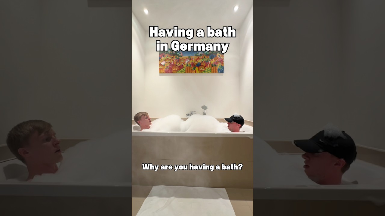 This was a Bad idea 🇩🇪🛁