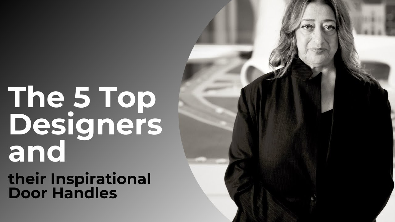The 5 Top Designers And Their Inspirational Door Handles