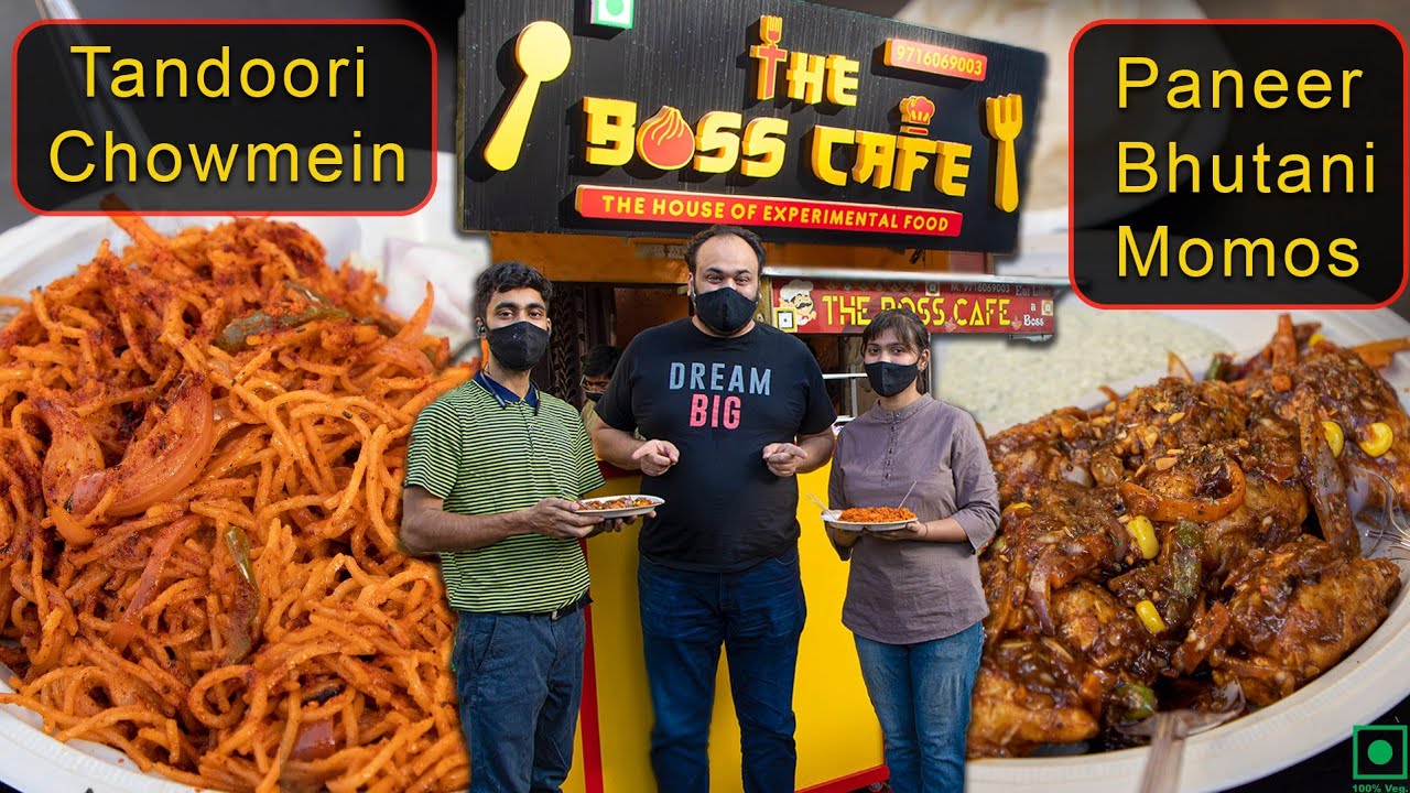 Tandoori Chowmin At The Boss Cafe, Rohini | Karan Dua | Dilsefoodie Official