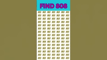 Find 808-EP#293 #mathpuzzle #brainteaser #iqtest #mathstrics #pahelian #reasoning