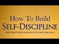 HOW TO BUILD SELF-DISCIPLINE AUDIOBOOK BY Martin Meadows (4K)