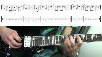 We Are Number One Guitar Tutorial Riff With Tab | Lazy Town Meme