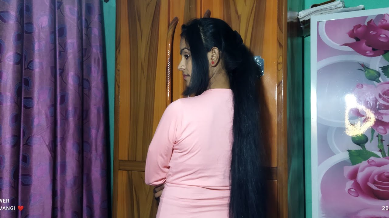 Long Hair Rubber Band Hairstyle For Girl | Silk And Sinning Long Hair Beautiful Hairstyle |