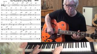 I've Told Ev'ry Little Star - Jazz guitar & piano cover ( Jerome Kern )