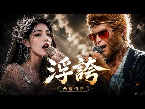 【浮誇｜西遊情話】悟空 × 白晶晶 深情對唱｜西遊記改編版｜好歌分享 #超好聽