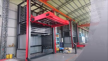 TOMIDASEIKI - AS/RS Automated Storage Retrieval System (how it works)