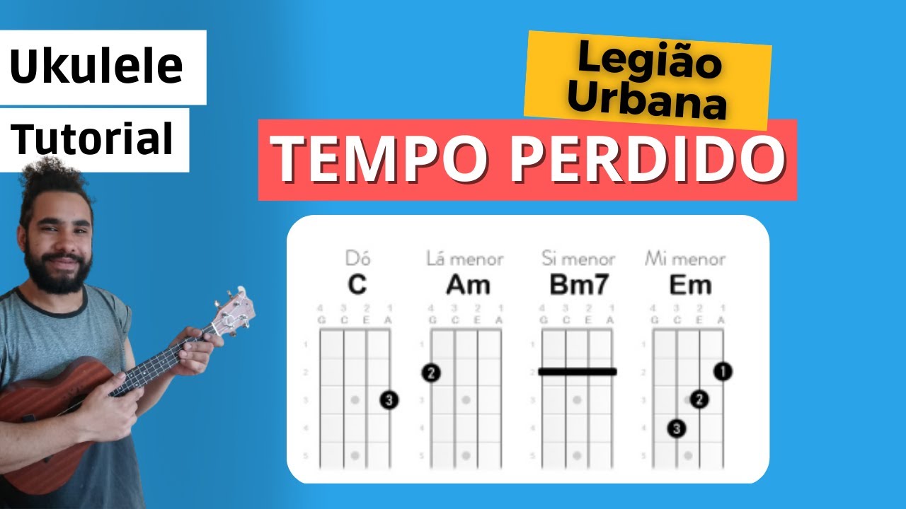 TEMPO PERDIDO (Legião Urbana) | Como tocar no Ukulele