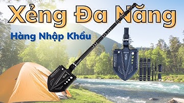 BỘ CUỐC XẺNG ĐA NĂNG GẤP GỌN HÀNG NHẬP KHẨU