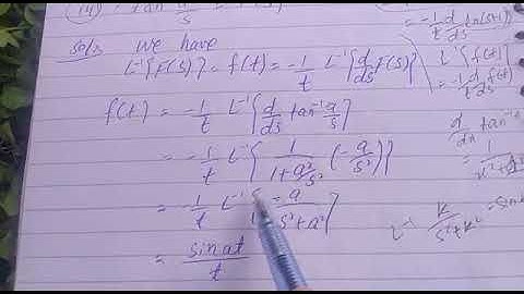 Lec13 EX 11.2 Q,14,15,15 inverse laplace transform mathematical method s.m yousuf