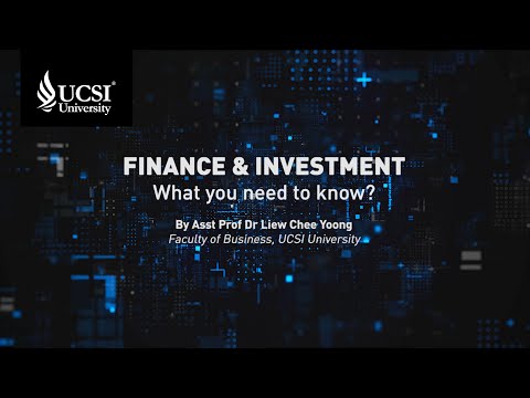 Finance and Investment: What you need to know?