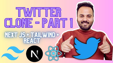 Twitter Clone with NextJS + React +Tailwind - Part1