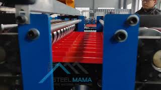 840 IBR and 836 corrugated double layer roll forming machine