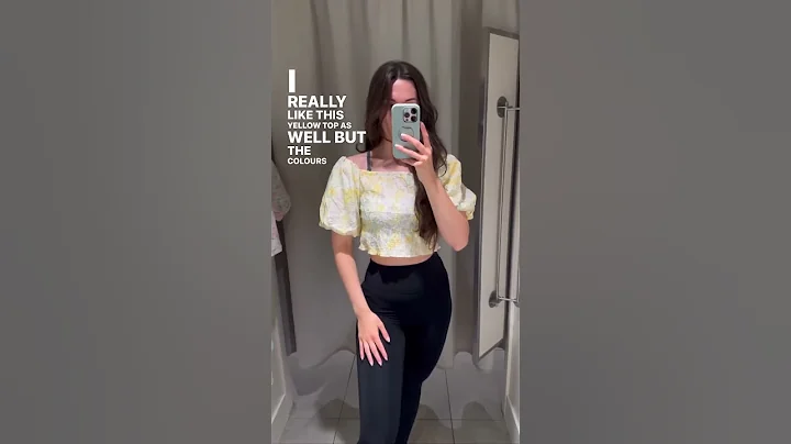 REALISTIC H&M SALE CHANGING ROOM TRY ON HAUL #fashion #hm #outfits