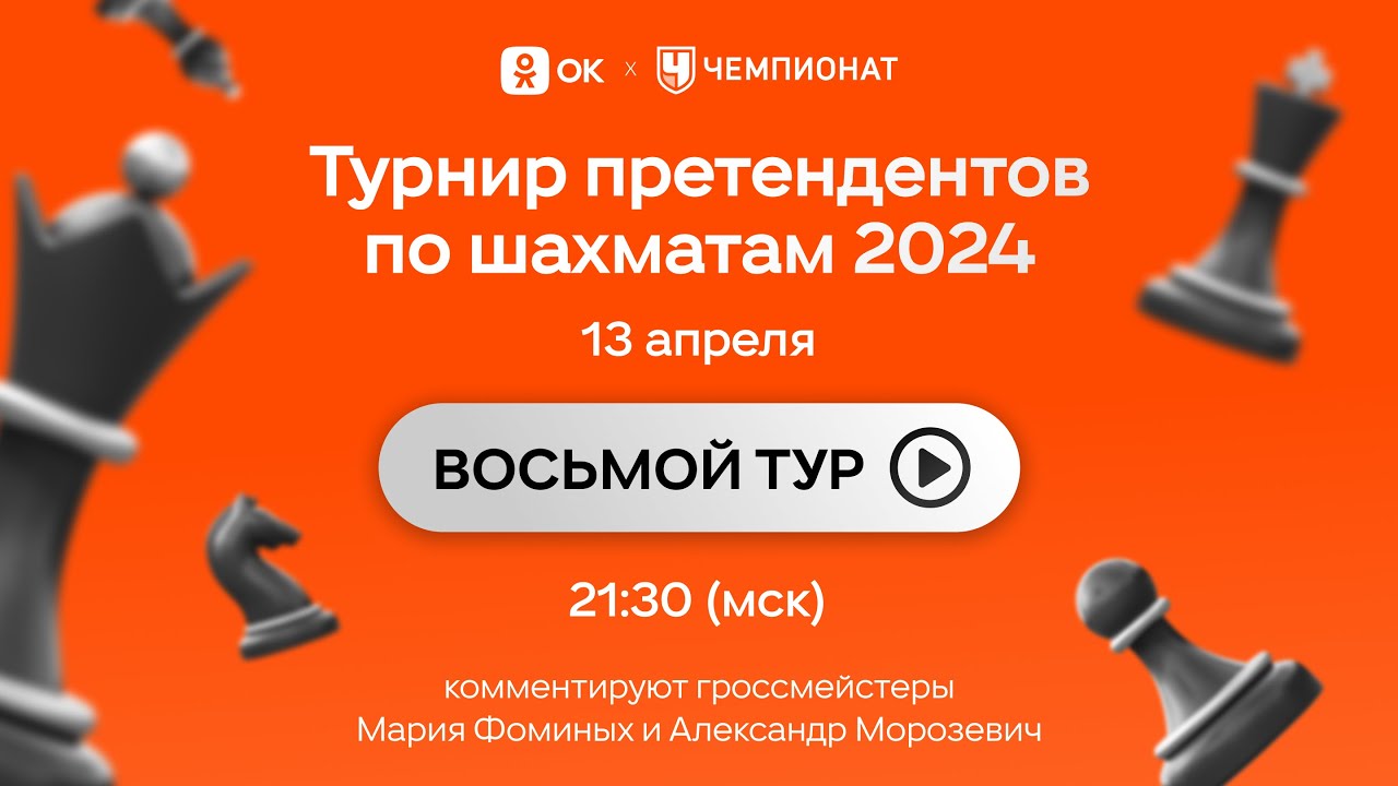 Турнир претендентов 7 тур. Непомнящий Абасов. Шахматы candidates 2024