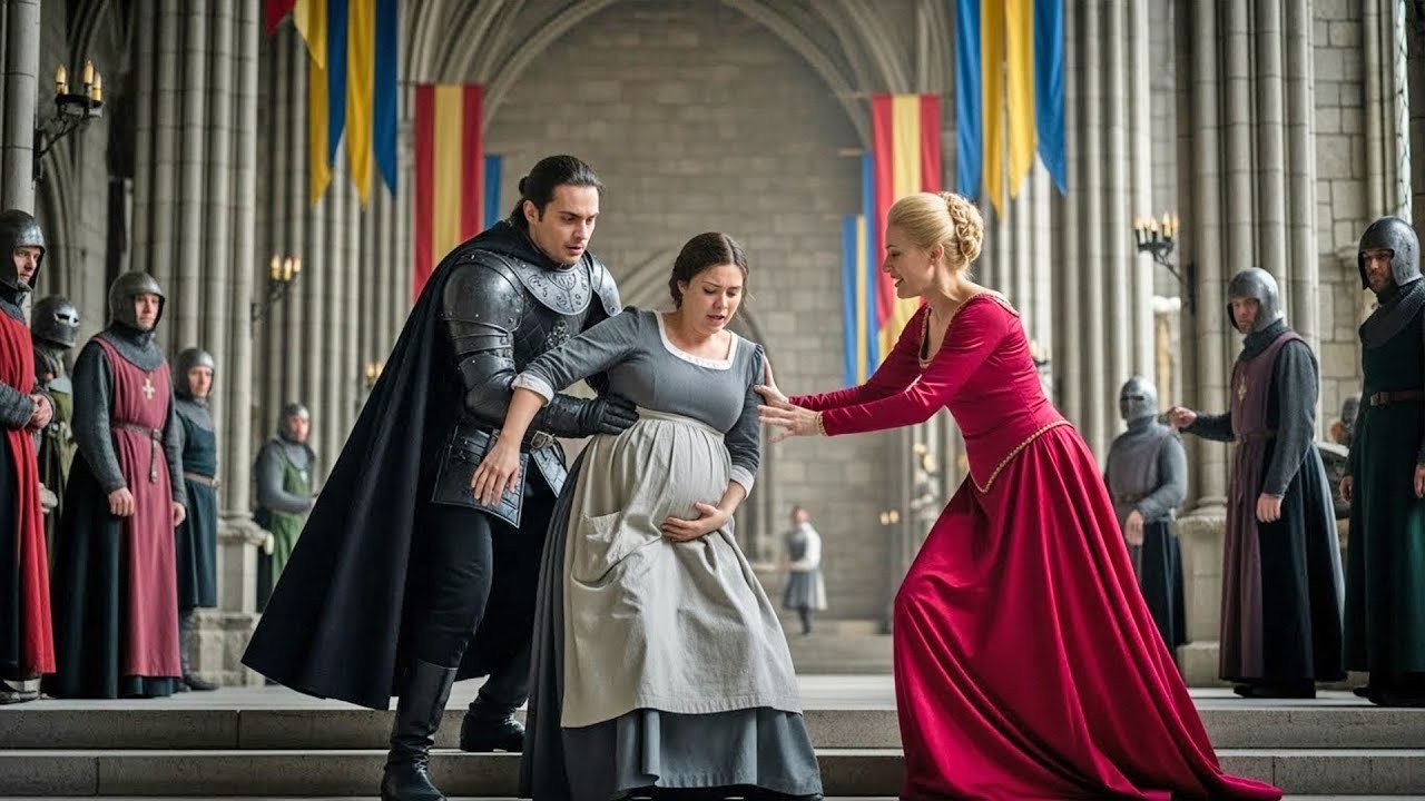 They Pushed the Pregnant Omega Down the Stairs,Unaware Her Mate Was  Alpha King Watching from Above