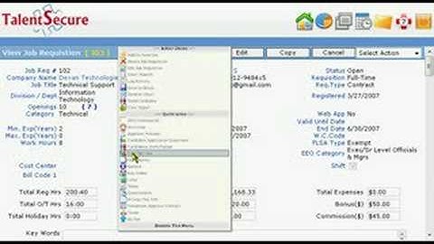 Job Requisition Video Tutorial