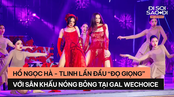 (FANCAM) Hồ Ngọc Hà và tlinh cùng Cô Đơn Trên Sofa tại Wechoice Awards 2023 | Đi Soi Sao Đi