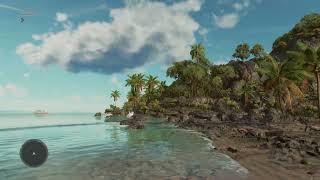 Море пляж остров Сантуарио в Far Cry 6