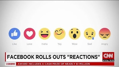 Facebook goes beyond the Like button with "Reactions...
