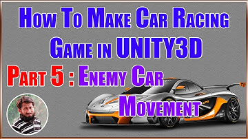 3D - How to make Racing Game in Unity | Part 5 Enemy Car Movement| In Hindi / Urdu