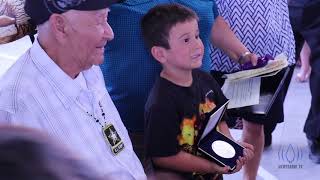 Code Talker Levi Oakes honored