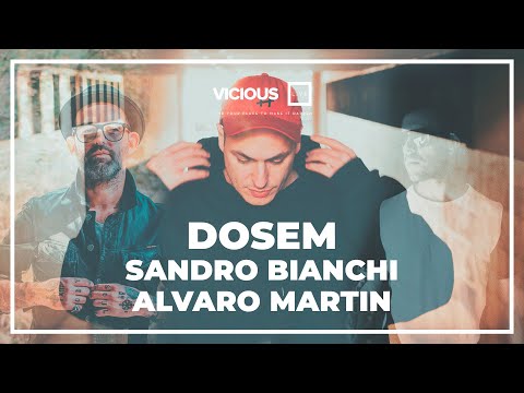 Dosem, Alvaro Martin y Sandro Bianchi - Vicious Live @ www.viciousmagazine.com
