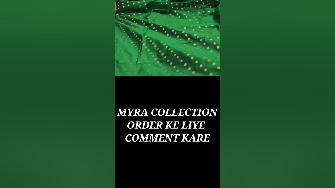 MYRA COLLECTION Green Colour Banarasi Silk Saree With Zari Weaving myra-collection-green-colour-banarasi-silk-saree-with-zari-weaving
