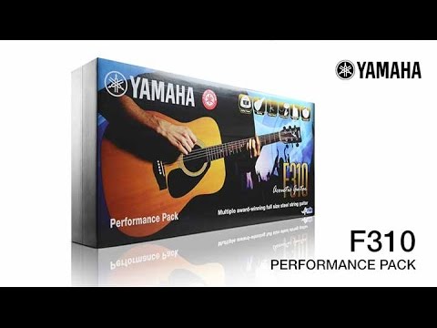 Yamaha F310 Acoustic Guitar Performance Pack Overview