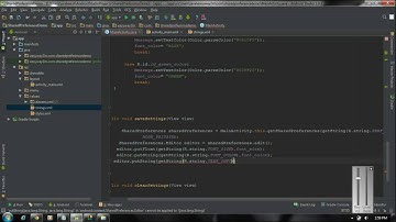 Android Studio Tutorial   31   Working with SharedPreferences part 2