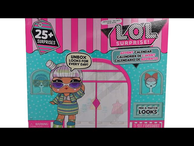 LOL Surprise 2023 Advent Calendar with Limited Edition Doll and 25+  Surprises