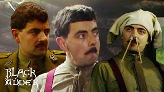 3 Hilarious Captain Blackadder Moments | Blackadder | BBC Comedy Greats