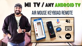 Google Voice Search + Mute Button - Air Mouse Keyboard Remote for Mi TV & Any Android TV - Must BUY! screenshot 3