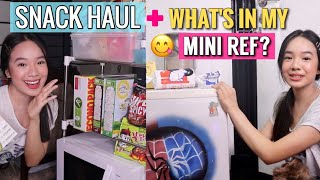 SNACK HAUL & WHAT'S IN MY MINI REF? 😋 (Philippines) | Nikki Soriano by Nikki Soriano 8,474 views 4 years ago 11 minutes, 21 seconds