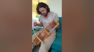 Tagelharpa Talharpa Jouhikko Bowed lyre demonstration DIY