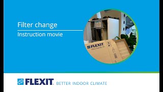 Filter Change Flexit Nordic Series